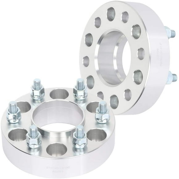SCITOO 2X 6x5 12x1.5 78.1mm 1.5 Wheel Spacers 6 lug Silver fits for 2002-2006 for GMC Envoy XL 2002-2009 for Chevrolet Trailblazer SCITOO 2X 6x5 12x1.5 78.1mm 1.5 Wheel Spacers 6 lug Silver fits for 2002-2006 for GMC Envoy XL 2002-2009 for Chevrolet Trailblazer
